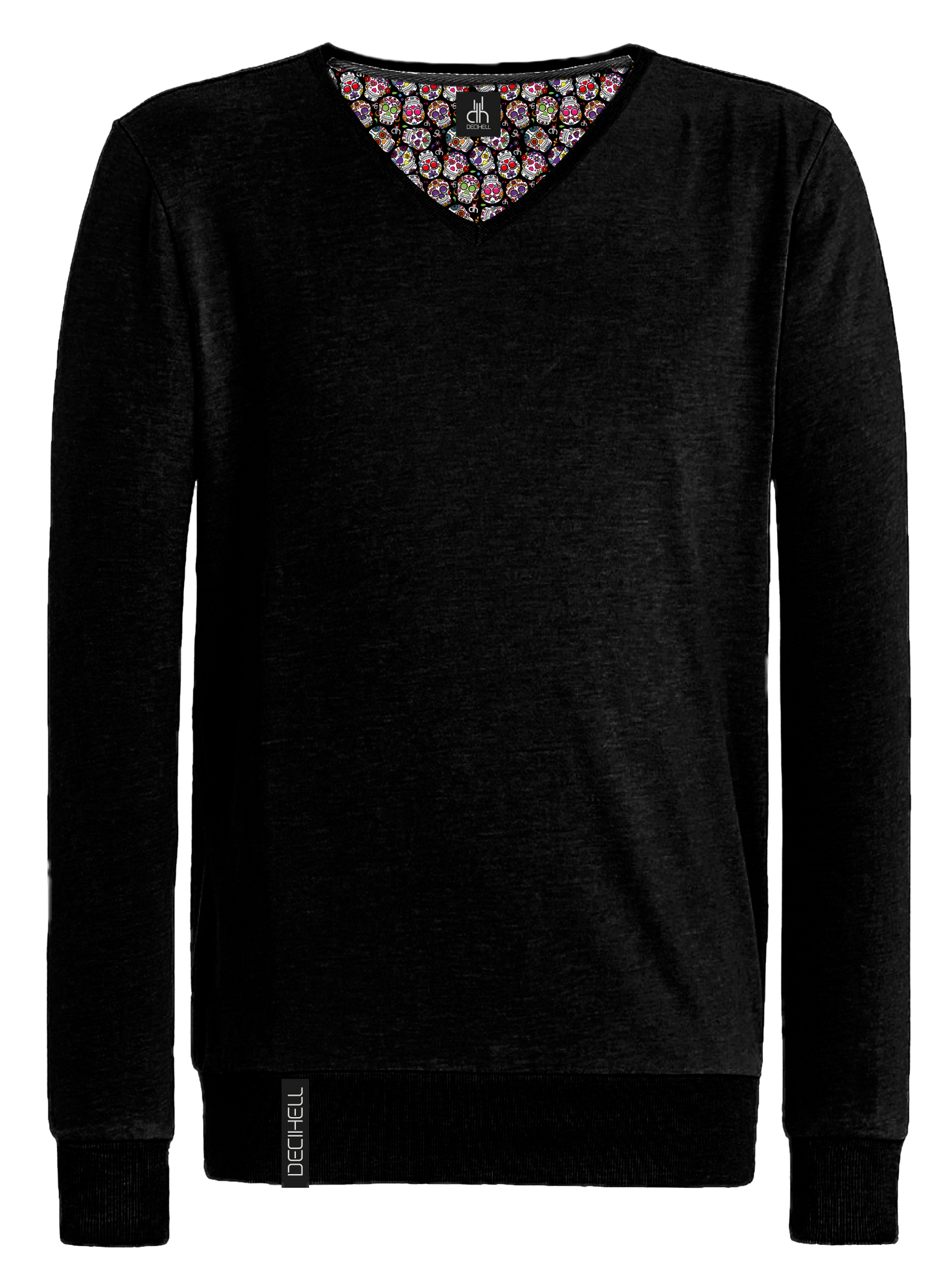 Sweater | black skull